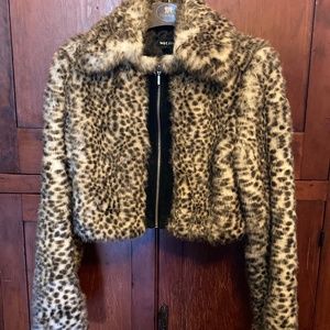 Wet Seal Leopard Jacket